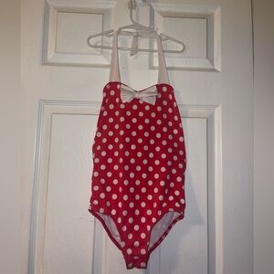 Lands End Girls Swimsuit Size 10